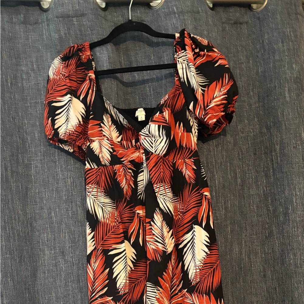 J. Crew Twist front midi dress